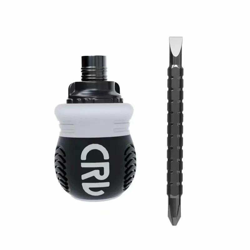 Professional 13in1 Magnetic Bidirectional Ratchet Screwdriver with Cross Shaped Extension and Contraction Function Hand Tools