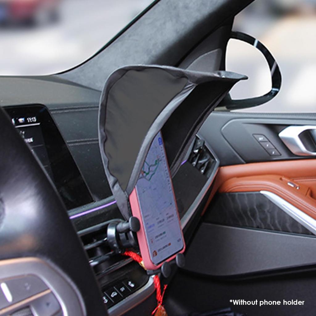 Car Smartphone Holder Sun Shade Sun Shade Shade Shade Hood Protective Phone Cover UV