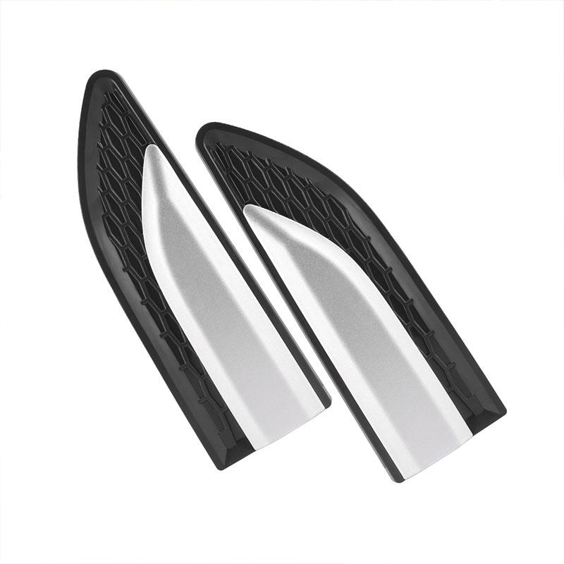 HQKI8 Car Body Fender Modified Side Decoration Stickers Emblem For Skoda octavia 2 a7 a5 rapid fabia yeti superb SCALA Car Accessories