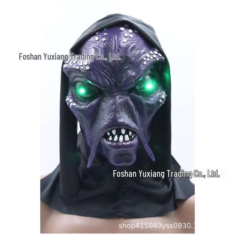 Faceless Alien Mask for Halloween Party Prank - Scary Masquerade Headgear