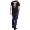 Vans T Shirts Men's Black Crew Neck Moderate Straight Fit VN0A4MLVBLK