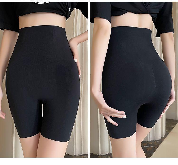 Women's High-Waist 8D Abdomen & Hip Lifting Safety Shorts, Summer Thin Design, Plus Size Available