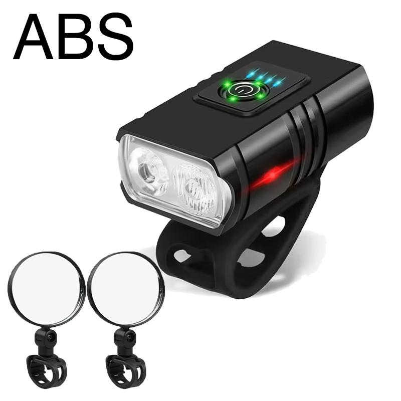 1/2PCS Bike Mirror 360 Degree Adjustable Rotatable Handlebar Mirror Wide Bycicle Accessories Cycling Rear View Mirror Accesorios