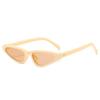 Sunglasses, Cat'S Eye Plain Sunglasses, Women'S Glasses, Trendy Retro Men'S Triangle Personality, Middling Ins