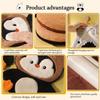 Thickened Penguin Hand Towel Water-absorbing Washcloth Cartoon Toilet Handkerchief  Household