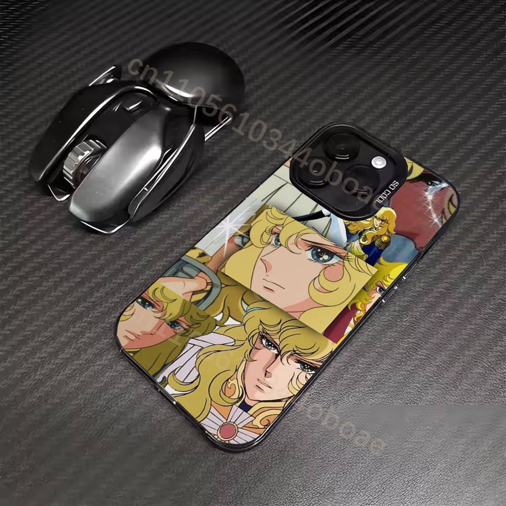 Rose of V-Versailles Lady Oscar Phone Case For iPhone 17,16,15,14,13,12,11,Pro,Max,Plus Shockproof Cover