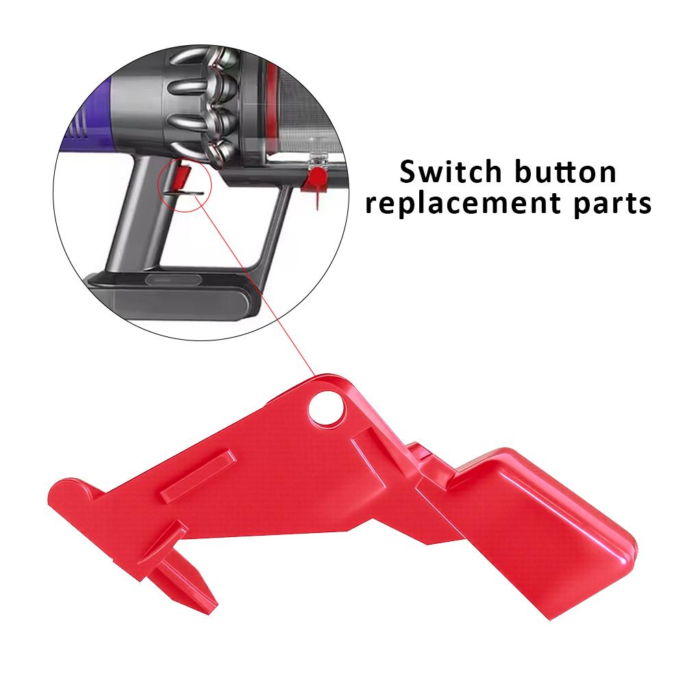 Upgraded Trigger Switch Button for Dyson V10 V11 V12 V15 Vacuum Cleaner Heavy Duty Replacement Trigger Button with Screwdriver