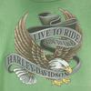 HARLEY DAVIDSON 90s Made in USA Old Short sleeve T-shirt L 14-16 Kid's Used