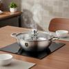 Divided Pot Gas Cooktop Safe Cookware Easy to Clean for Restaurant