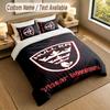 Bedding Set 1 Duvet Cover 2 Pillowcases Hull KR Print Soft Bed Linen Bedroom Decor