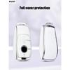 10pcs/lot TPU Car Key Case Cover Shell Fob For Mercedes Benz A C E S G Class GLC CLE CLA GLB GLS W177 W205 W213 W222 X167 AMG