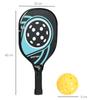 Pickleball Paddles Set with 4 Rackets for Beginner Recreational Players