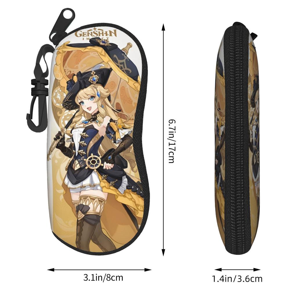 Genshin Impact Game Accessories Glasses Case for Girl Protective Accessories Sunglasses Protector Ins Eyewear Container