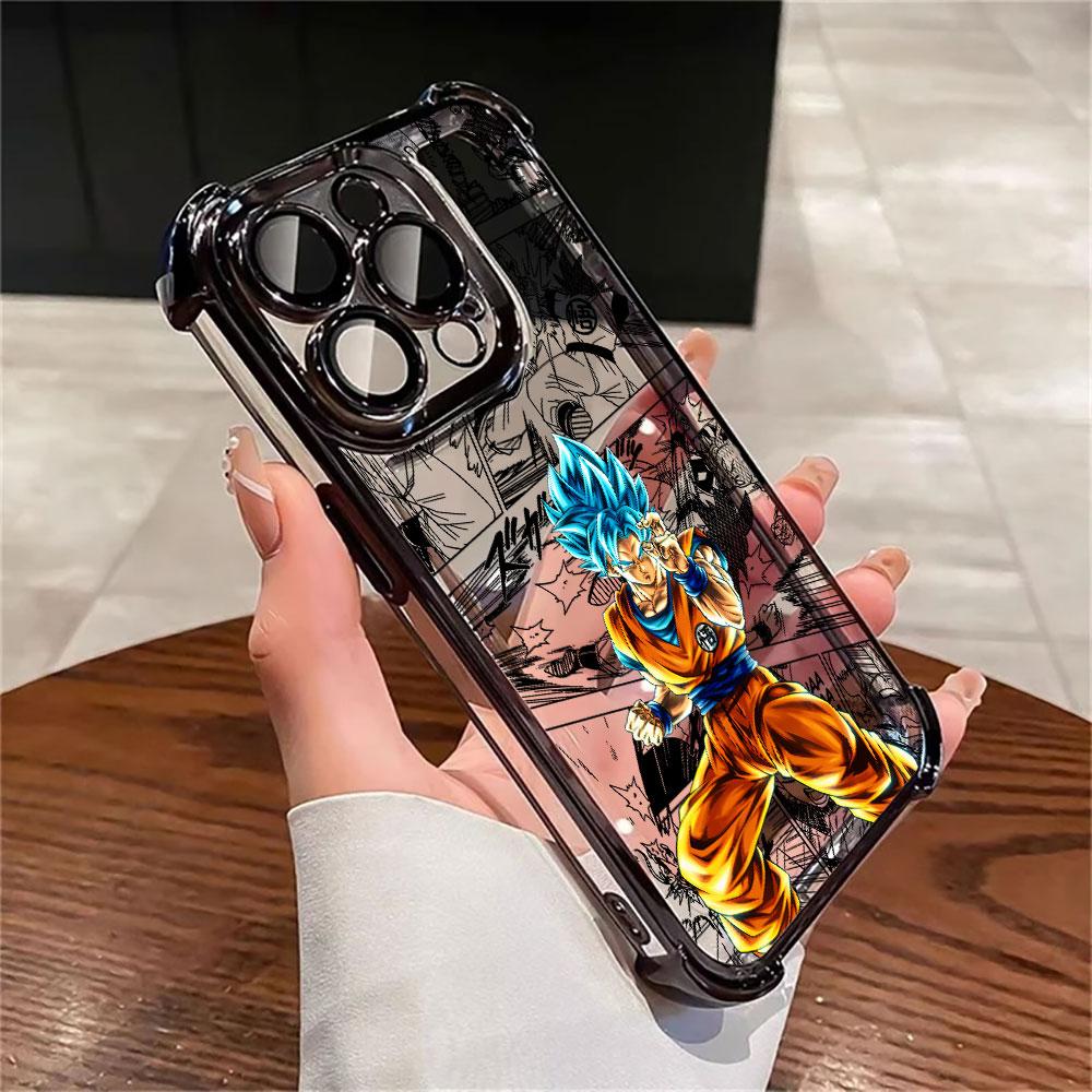 Dragons B-Ball Z Anime Soft Funda For iPhone 18 17 Pro 16 15 14 13 12 11 Pro Max Case 17 Plus 17E 16E 17Air Protection Phone Cover