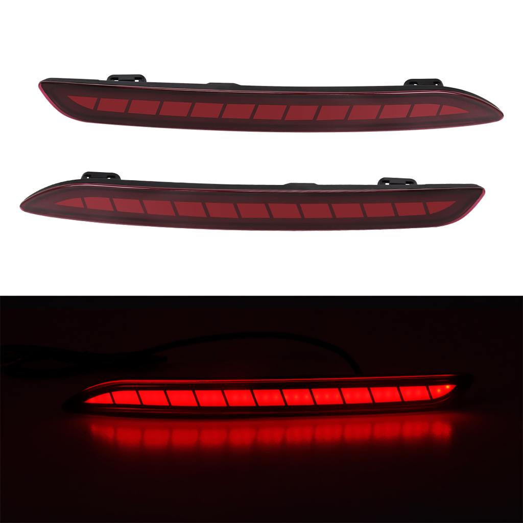 For Honda Accord  2025 2025LED Rear Bumper Reflector Light  Auto Brake Warning Lamp Waterproof Multi-function Car Accessories