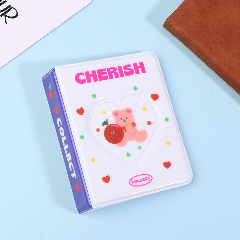 

Cartoon Animals 3 Inch Album Star Photo Small Card Storage Album Cute Idol Picture Postcard Kpop Card Binder Card Book