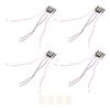 4pcs 720 Coreless Motors Repair Spare Parts for RC Drones Quadcopters High Performance 7x20mm