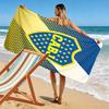 Boca Juniors Print Beach Towel, Large Soft Quick Dry Towel for Beach Camping Swimming