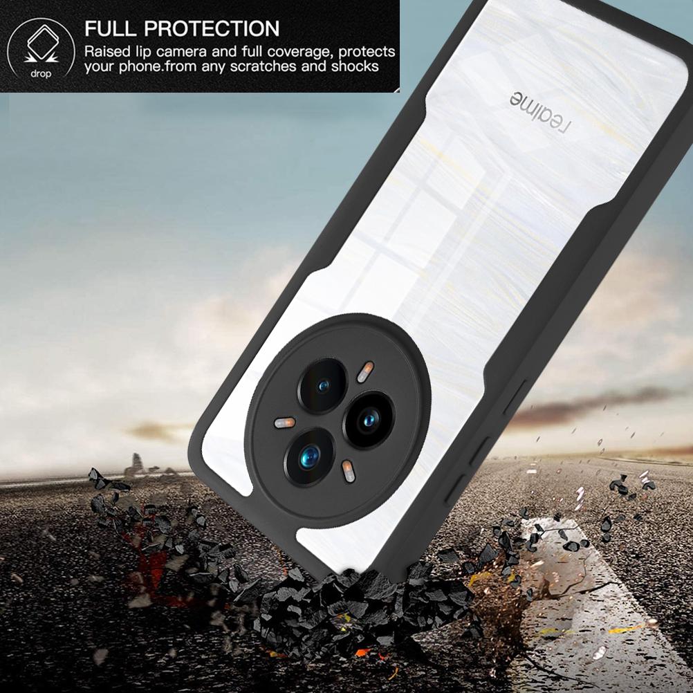 Full Body Protection Shockproof Case for Realme 14 Pro 5G Pro+ Plus Protective Cover Clear Fundas Coque Capa