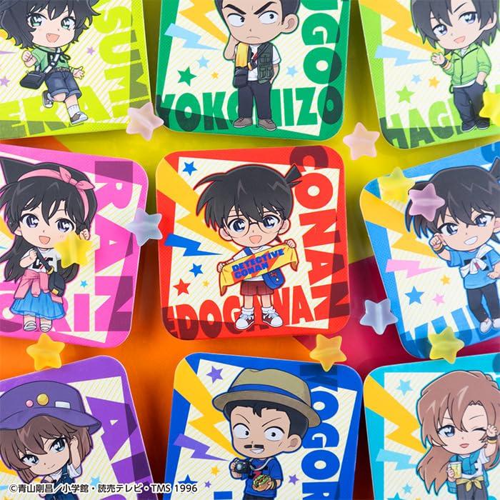 Confect Detective Conan Rock Festival Square Coaster Gum Set of F-toys [BOX 20]
