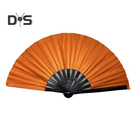 Tragbarer Faltventilator, holografischer Handventilator für den Sommer, Dekoration, Tanz-Performance-Requisiten, Party-Kostümzubehör