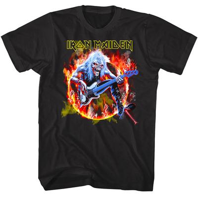 Iron Maiden Real Live DEAD Herren T-Shirt Eddie Heavy Metal Rockband Konzert