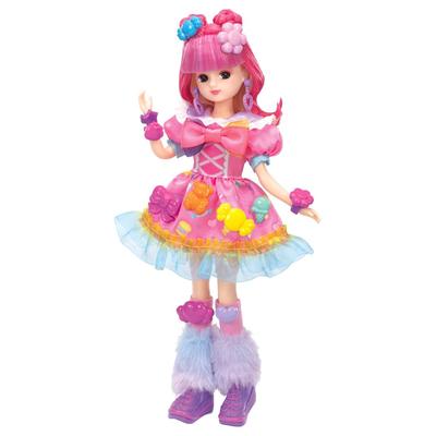 Takara Tomy Licca-chan Puppe LD-29 Neo Dekorative Licca-chan Anzieh-Rollenspielzeug für Kinder ab 3 Jahren