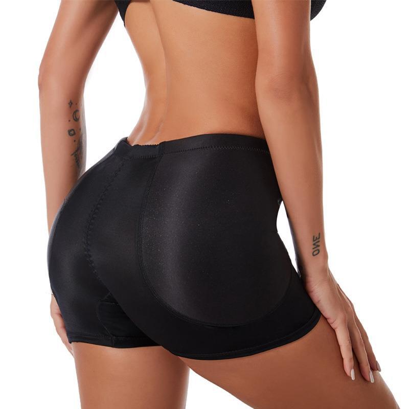 Shapewear Briefs with Tummy Control and Buttock Lift Women's Fixed-position Sponge-padded Briefs Hip-enhancing and Body-shaping Briefs
