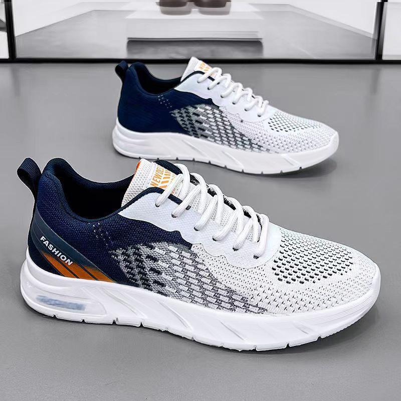 Sports Shoes Men'S Shoes Summer Mesh Student Breathable Soft Sole Versatile Lightweight Casual Non-Slip Running Shoes