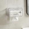 Transparent Napkin Storage Box Plastic Paper Box Storage Container Tissue Box  Living Room