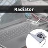 CPU Cooling Fan Notebook Cooling Metal Heat Dissipation Fan for 17-AE 17T-AE 17-AE100 17T-AE100 Laptop Notebook