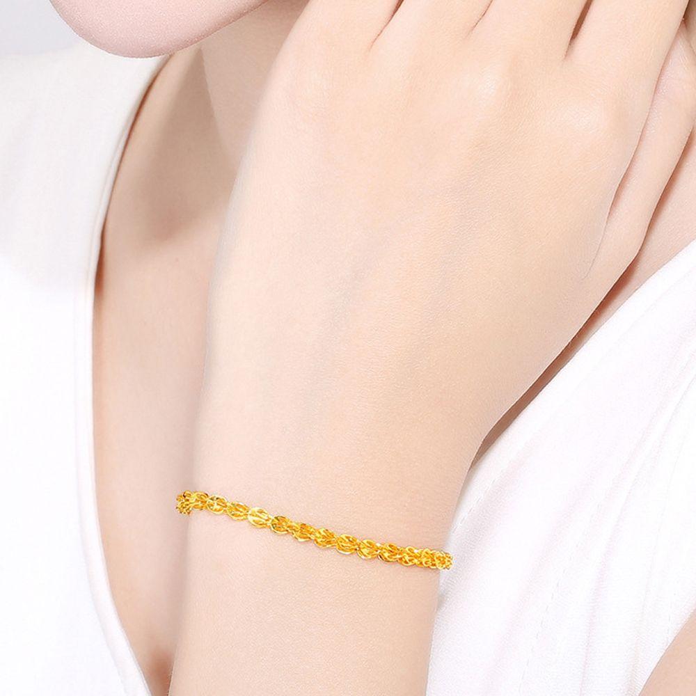 

Элегантный подарок, модный крутой браслет из титановой стали в корейском стиле, золотые модные ювелирные изделия, женский браслет