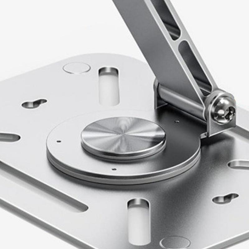 360 Degree Rotating Projector Mount Holder Heavy Duty Metal Desk Stand With 3kg Weight Capacity For Home Theater Office