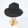 Outdoor tourism UV protection Mountaineering fisherman hat Leisure jungle round-brimmed hat Cycling breathable fishing sun protection hat