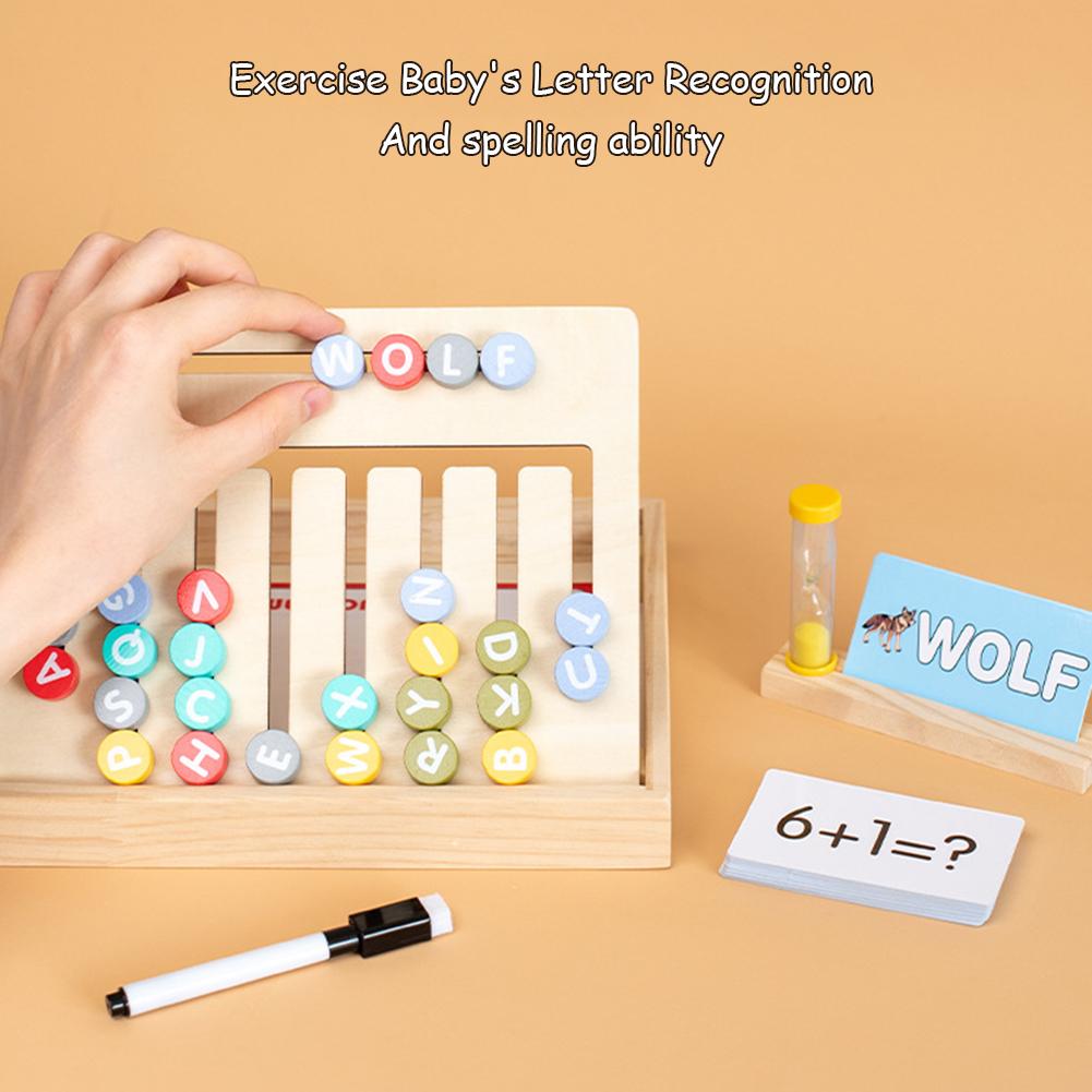 

Wooden Small Learning Game Box For Children Puzzle Early Educational Toy Gift For Birthday Christmas China Mainland