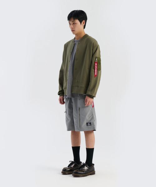 Alpha Industries Ma-1 Fleece Jacket Og-107 Green