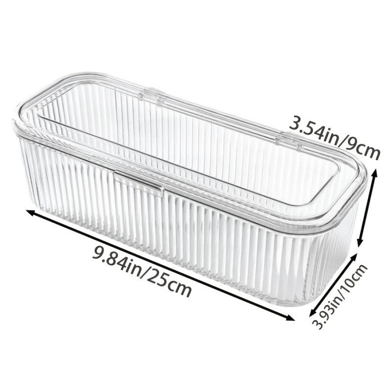 

Acrylic cosmetic storage box Portable No installation required Suitable for desktop design