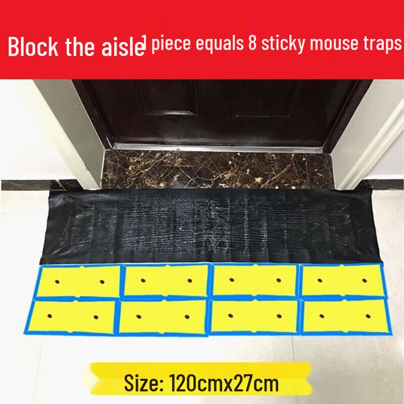 SPACEXPERT Large Sticky Mouse Traps 3-Pack