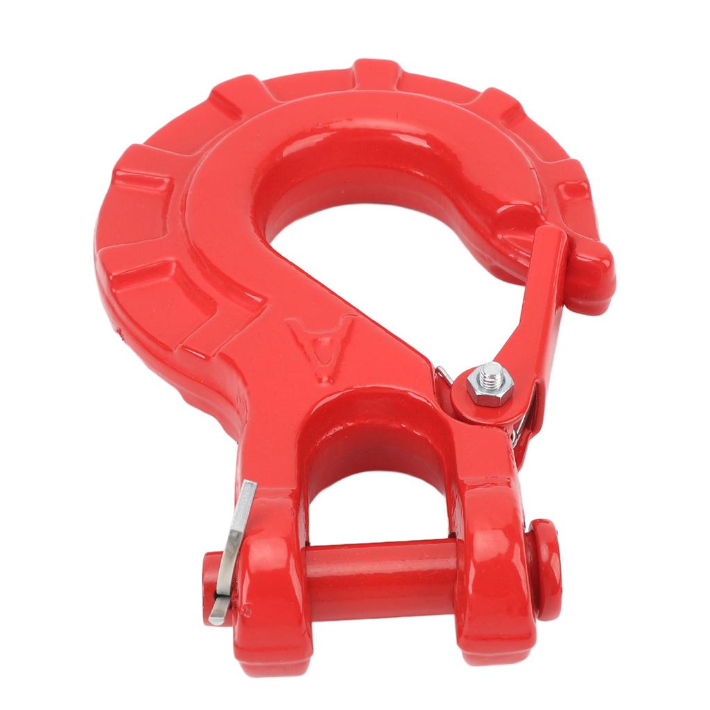 Trailer Chain Hook 3 8in Alloy Steel 15T Versatile Secure Connection Safety Chain Hook for Truck Transport Tow Winch