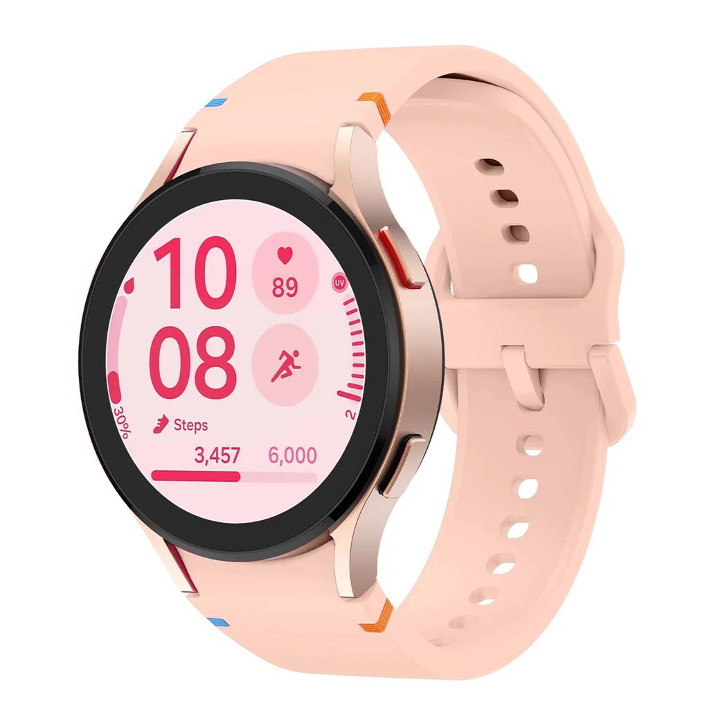 Silikonový řemínek pro Samsung Galaxy Watch 7 FE 6 4 Classic 5 Pro 44mm 40mm 43mm 47mm 45mm náramek Galaxy Watch 6 7