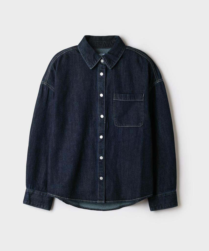 SPAO Women'S Denim Shirt-Style Jacket_Spjeg49G03