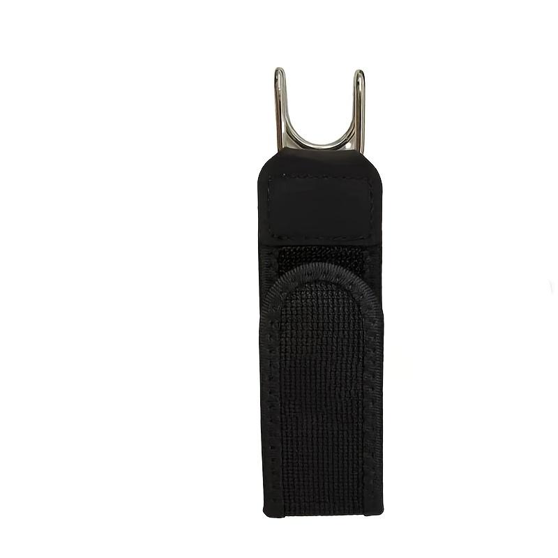 

1PC Convenient Adjustable Iron Hook Lazy Belt Buckle Belt Elastic Unisex Adhesive Waist Buckle чёрный