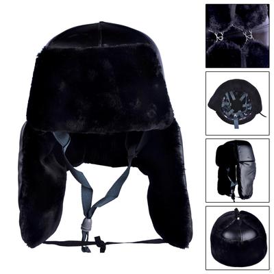 Winter Trapper Hat Thermal Cycling Breathable Retro Design Cold Snow Ski Cap Helmet for