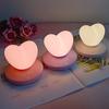 LED Touch Control Table Lamp USB Rechargable Girl Modeling Lamp Energy Saving Romantic Love Heart Sh
