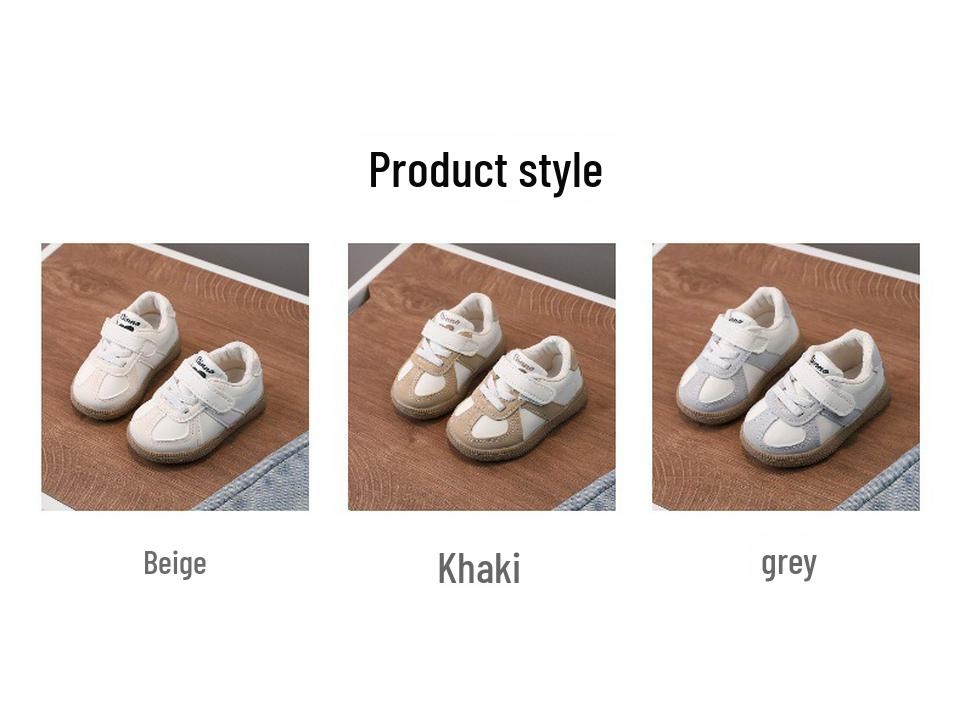 Nové jarní a podzimní dětské sportovní boty pro kojence a batolata - chlapecké a dívčí tenisky pro německý trénink.