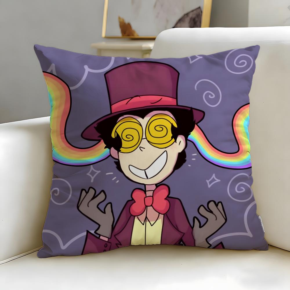 classic animated series Superjail Cushion Cover Soft  EasyWash Pillow Case  Versatile for Couch Bed Travel and Office