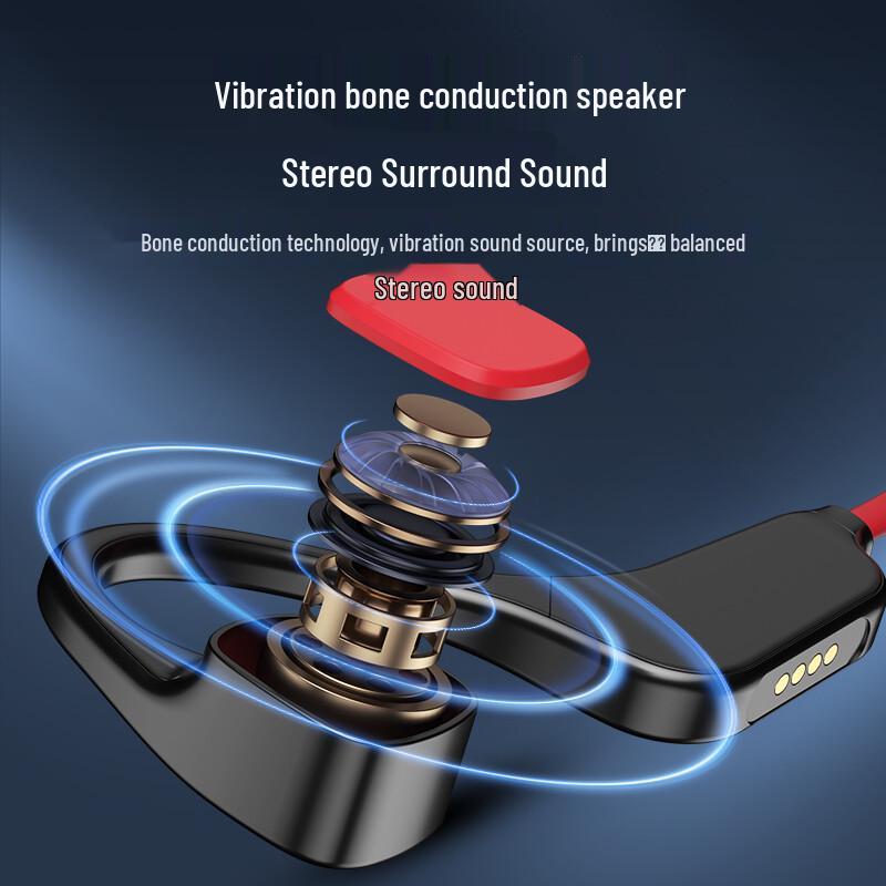 ENKOR Bone Conduction Sport Bluetooth Headphones