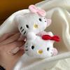 Cute Hello Kitty Cat Plush Double-Sided Shark Claw Hair Clip