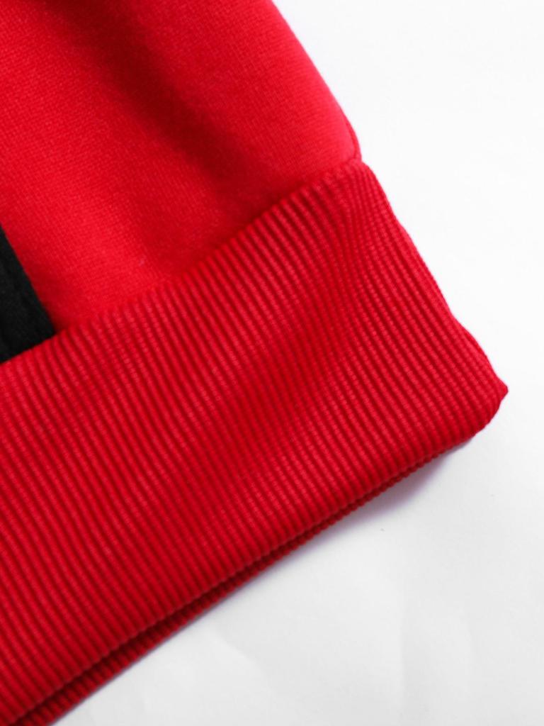 250g Men's Color Block Hoodie, Autumn/Winter European Size, Plus Velvet Sporty Pullover Casual Top