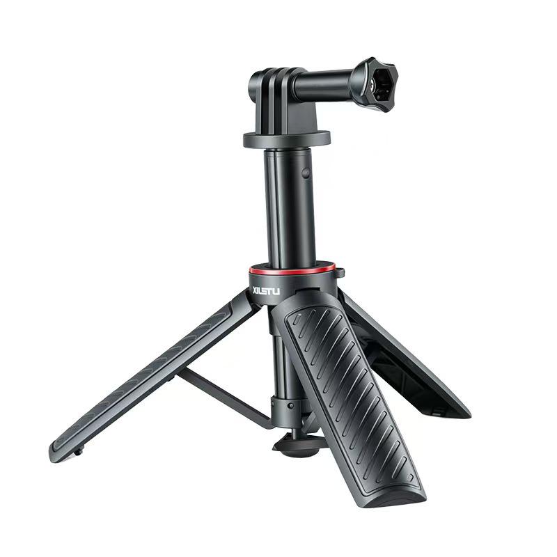 XS22 Extension Pole Tripod & Selfie Stick with Metal Tablet Phone Clip